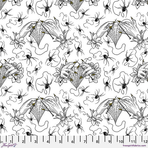 Costumes & Cobwebs- White Cobweb Lace: Sold by the 1/2 yard.