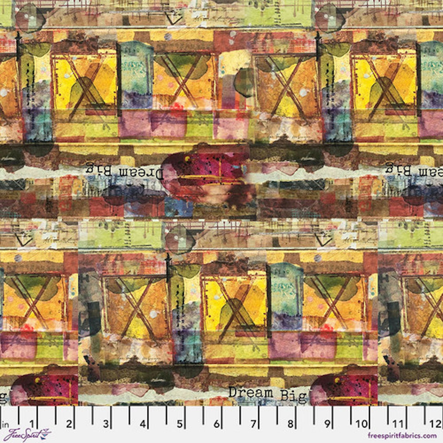 Live Out Loud- Kaleidoscope Dream Big: Sold by the 1/2 yard