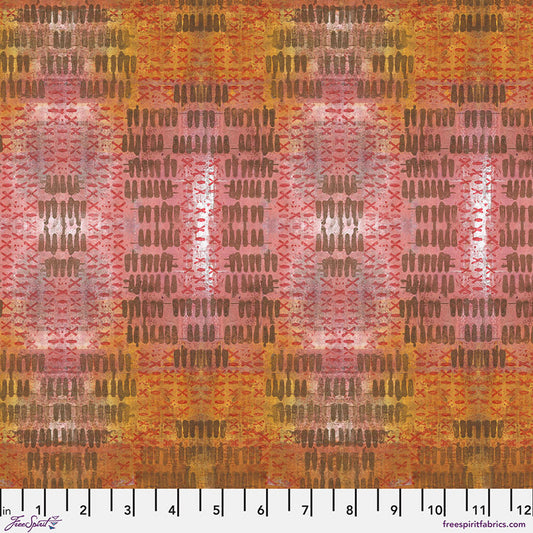 On Your Mark- Blush Tracks: Sold by the 1/2 yard