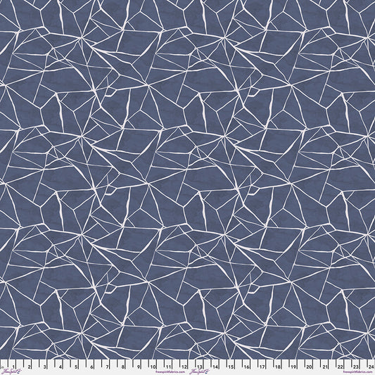 Daybreak- Blue Hour Unfolding: Sold by the 1/2 yard