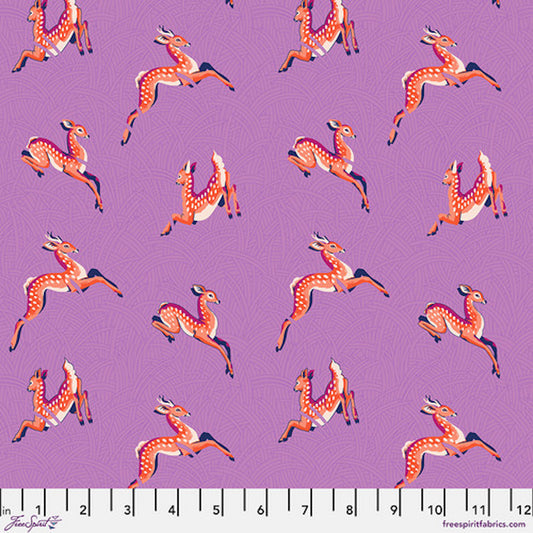 Mythical- Lavender Wild Meadow: Sold by the 1/2 yard.