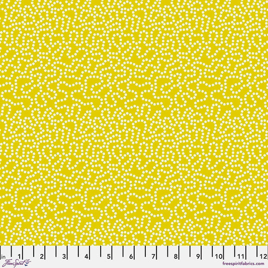 Market Days- Yellow Pearls: Sold by the 1/2 yard