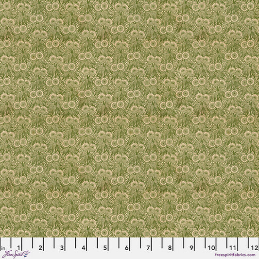 Tim Holtz Palette Program- Green Tiny Print: Sold by the 1/2 yard