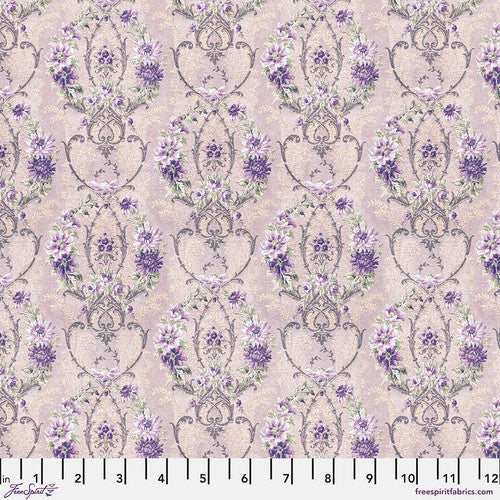 Tim Holtz Palette Program- Purple Wallpaper: Sold by the 1/2 yard