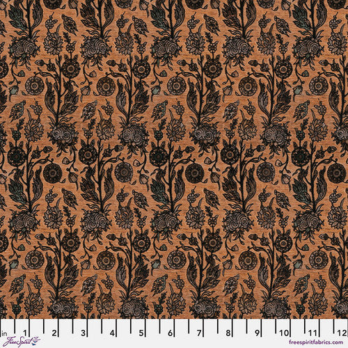 Tim Holtz Palette Program- Seasonal Halloween Gothic Tapestry: Sold by the 1/2 yard