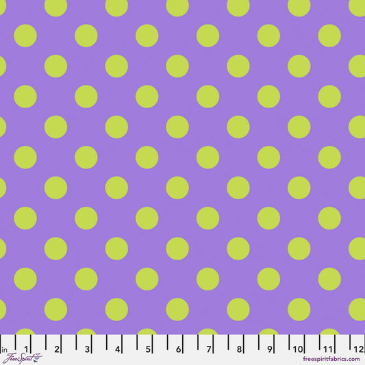 Tula Pink True Colors- Orchid Pom Poms: Sold by the 1/2 yard