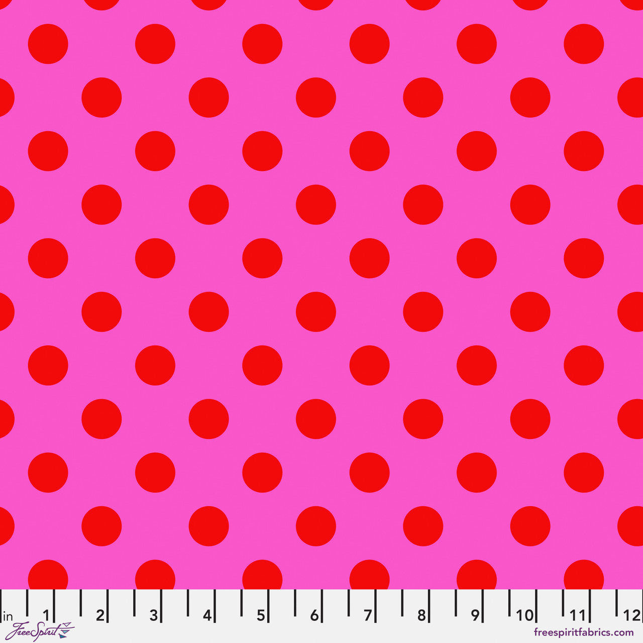 Tula True Colors- Peony Pom Pom: Sold by the 1/2 yard