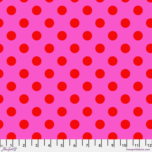 Tula True Colors- Peony Pom Poms: Sold by the 1/2 yard