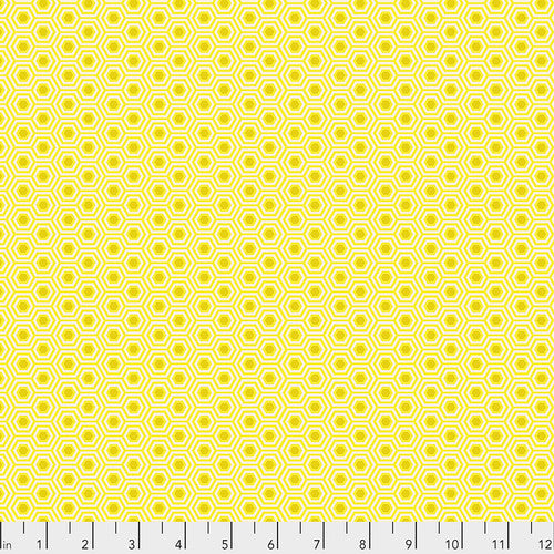 Tula Pink True Color's- Sunshine Hexy