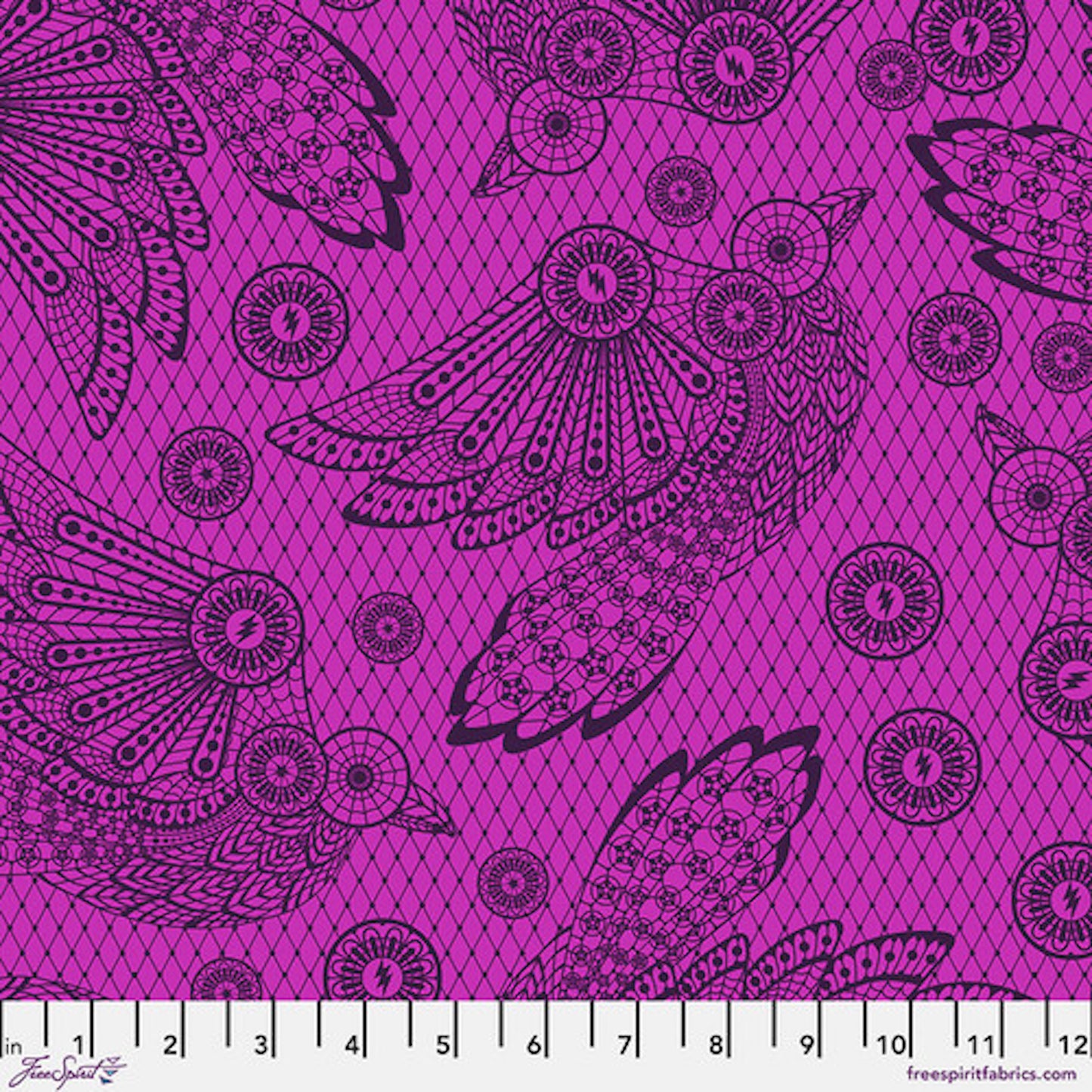 Nightshade Deja Vu- Raven Lace Oleander: Sold by the 1/2 yard.