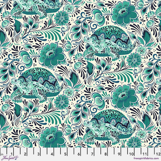 Besties- Bluebell No Rush: Sold by the 1/2 yard