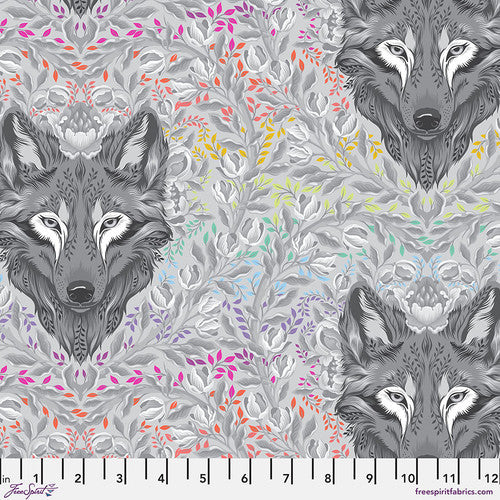 Graywork- Fog Wolf of Pink Street: PRE-ORDER, Sold by the 1/2 yard