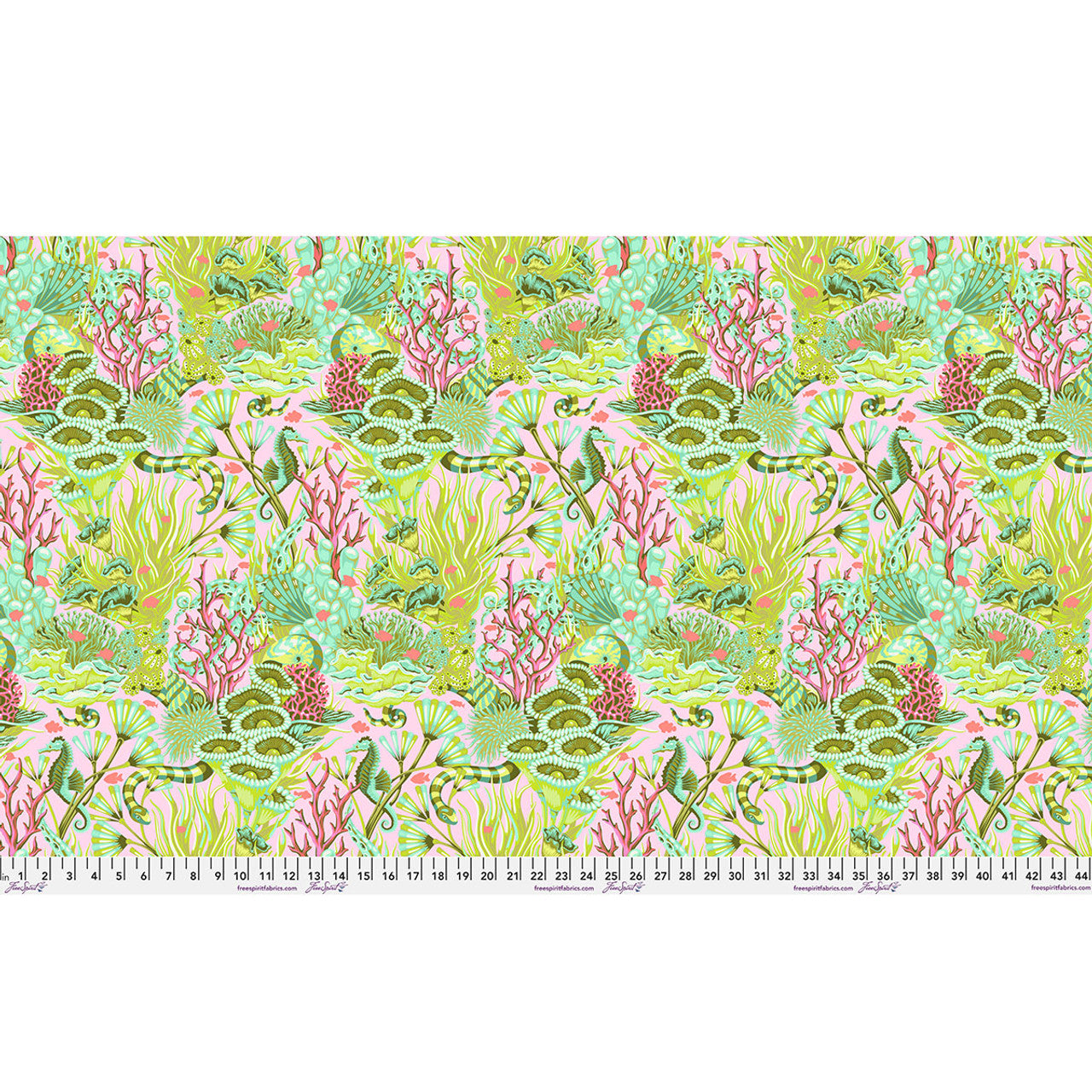 Floral Reef- Coralline Reef What You Sew: Sold by the 1/2 yard *PREORDER