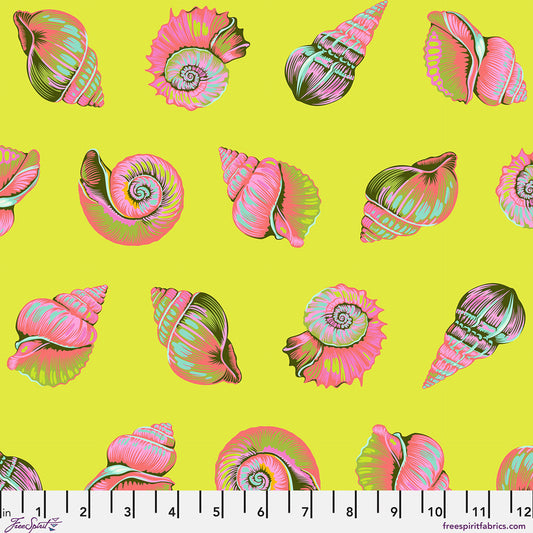 Floral Reef- Seagrass Lil Shelly: Sold by the 1/2 yard *PREORDER