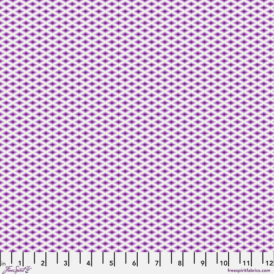 Floral Reef- Ultraviolet Lighthouse Windows: Sold by the 1/2 yard *PREORDER