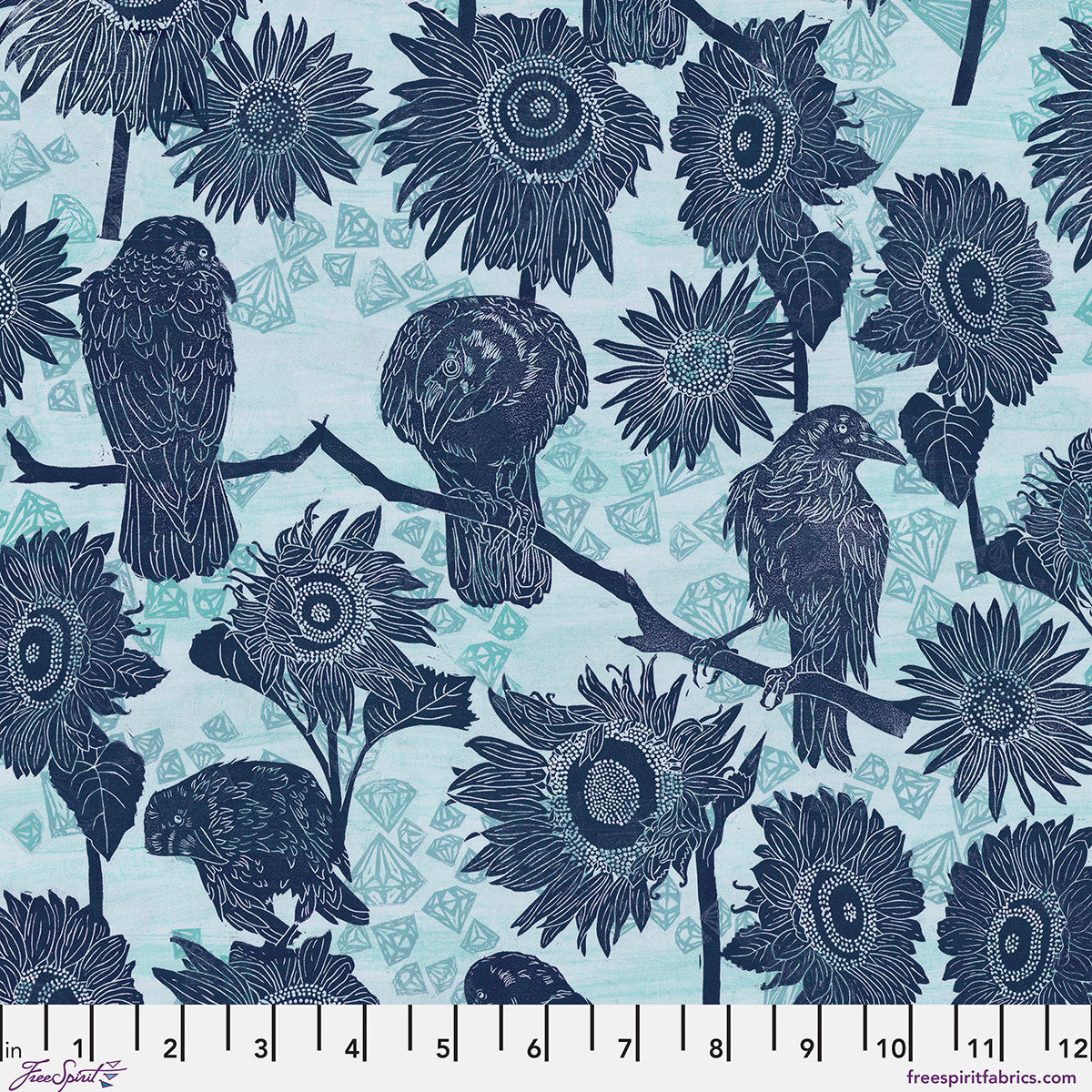 The Wisdom- Cool The Gathering: Sold by the 1/2 yard