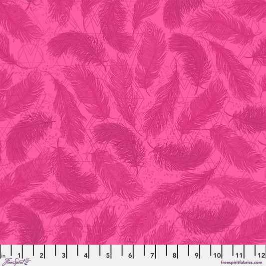 The Wisdom- Pink The Whispers: Sold by the 1/2 yard