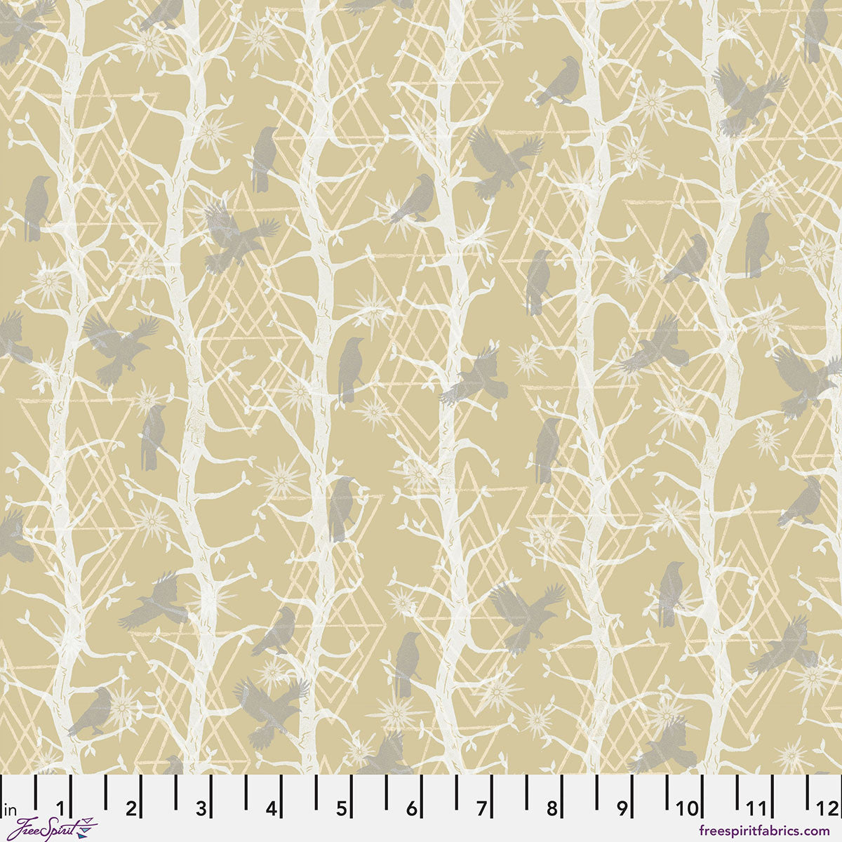 The Wisdom- Neutral The View: Sold by the 1/2 yard