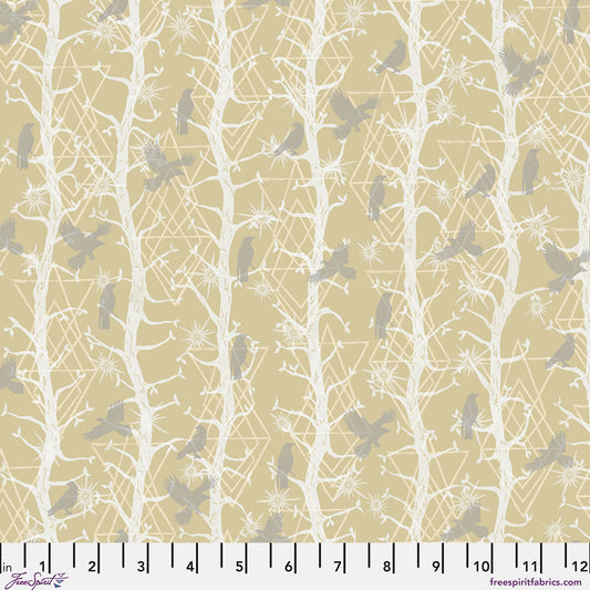 The Wisdom- Neutral The View: Sold by the 1/2 yard