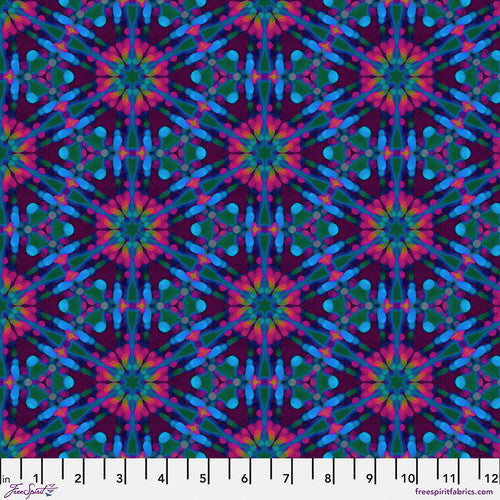 Kaleidoscope- Royal Supernova: Sold by the 1/2 yard