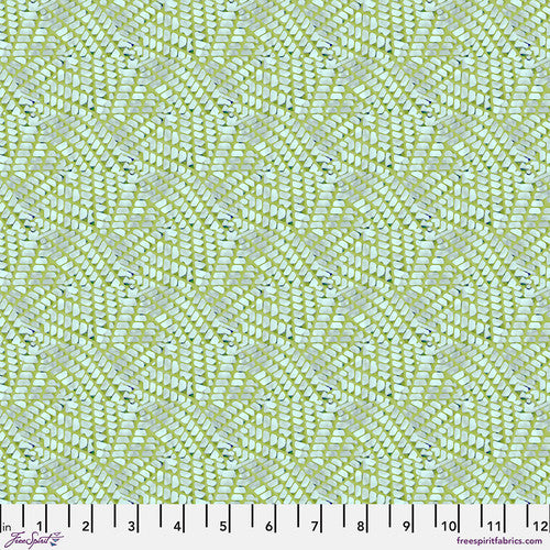 Kaleidoscope- Seafoam Shimmer: Sold by the 1/2 yard
