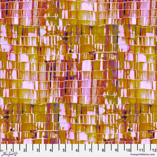 Kaleidoscope- Rose Gold Quarry: Sold by the 1/2 yard