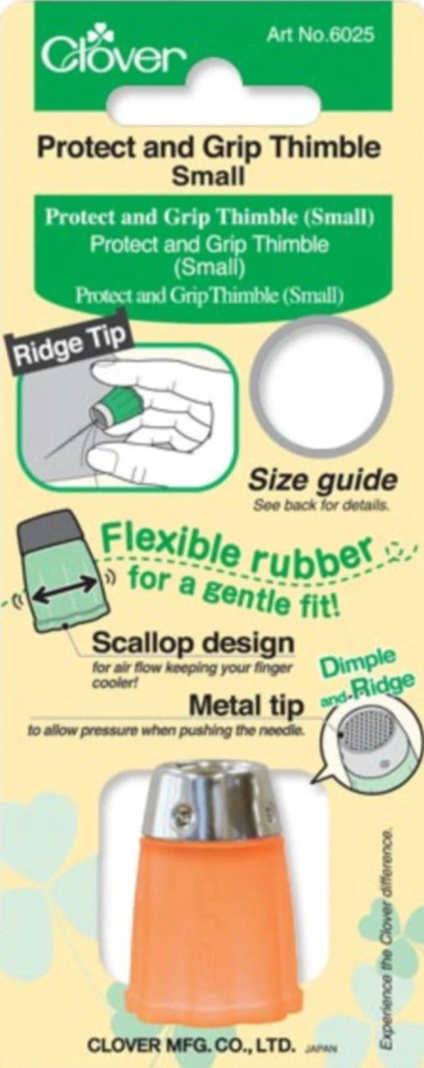 Clover Protect & Grip Thimble - Choice of Size