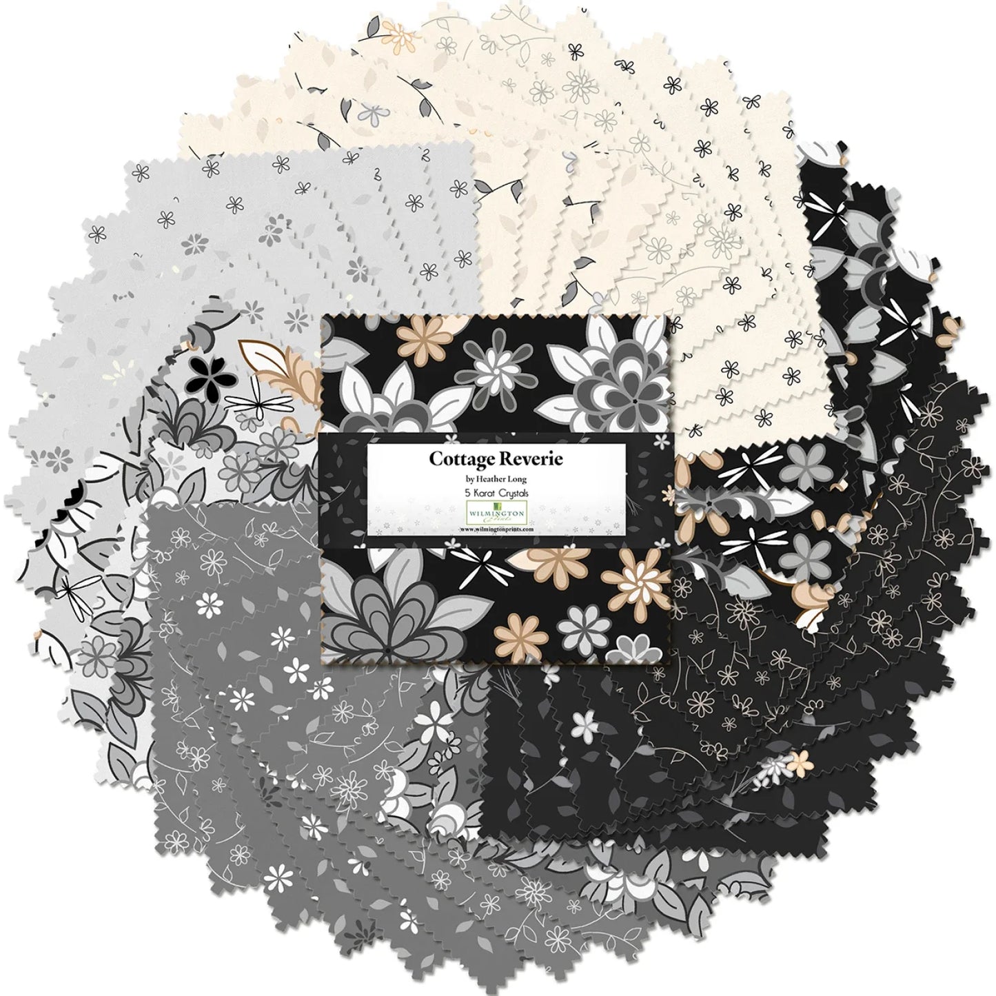 Cottage Reverie 5 Karat Crystals: 42pc Charm Pack