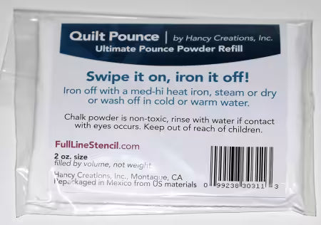 Quilt Pounce Powder: Choice Color