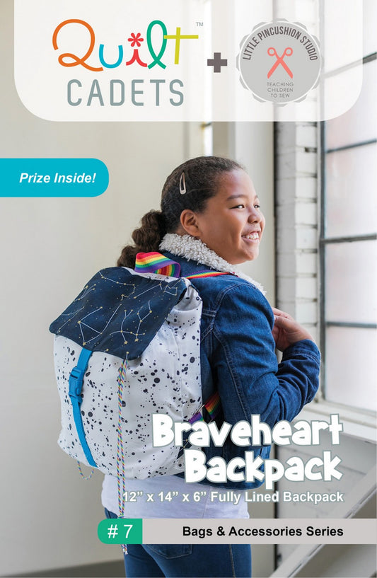 Braveheart Backpack Pattern By Quilt Cadets