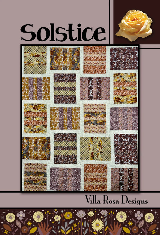 Solstice Quilt Pattern (Cardstock)