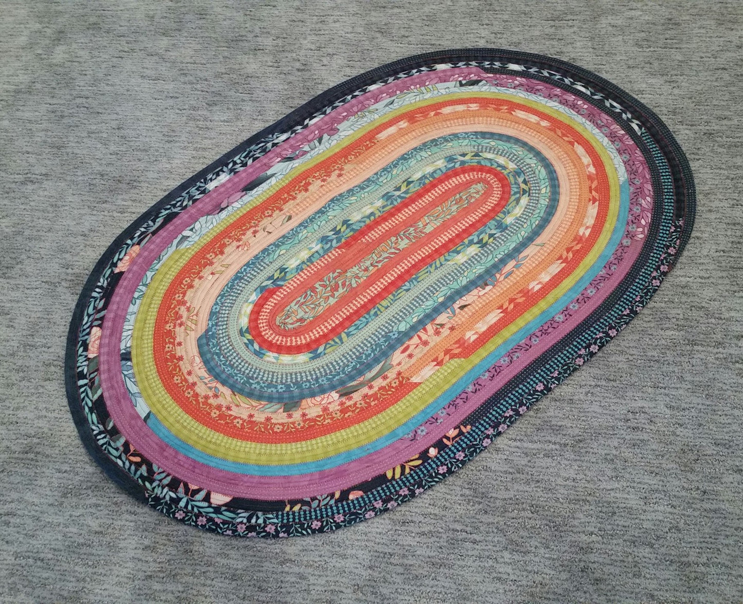 Jelly Roll Rug Pattern