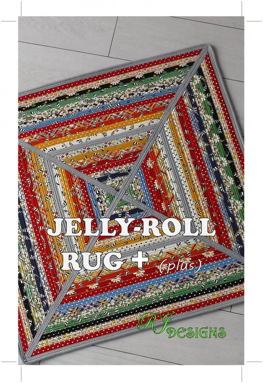 Jelly Roll Rug+ Pattern