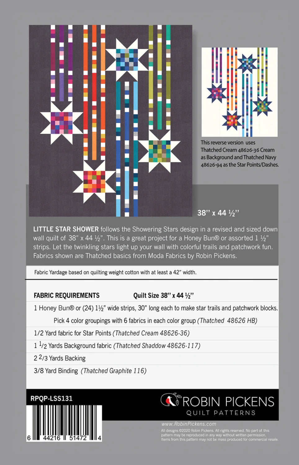 Little Star Shower Quilt Pattern