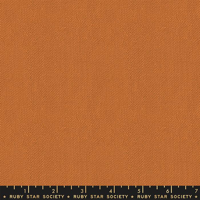Warp & Weft Honey- Saddle Crossweave: Sold by the 1/2 yard