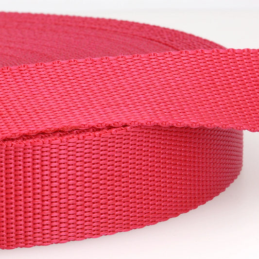 PolyPro 1.5" Webbing- Fuchsia: Sold By the Yard