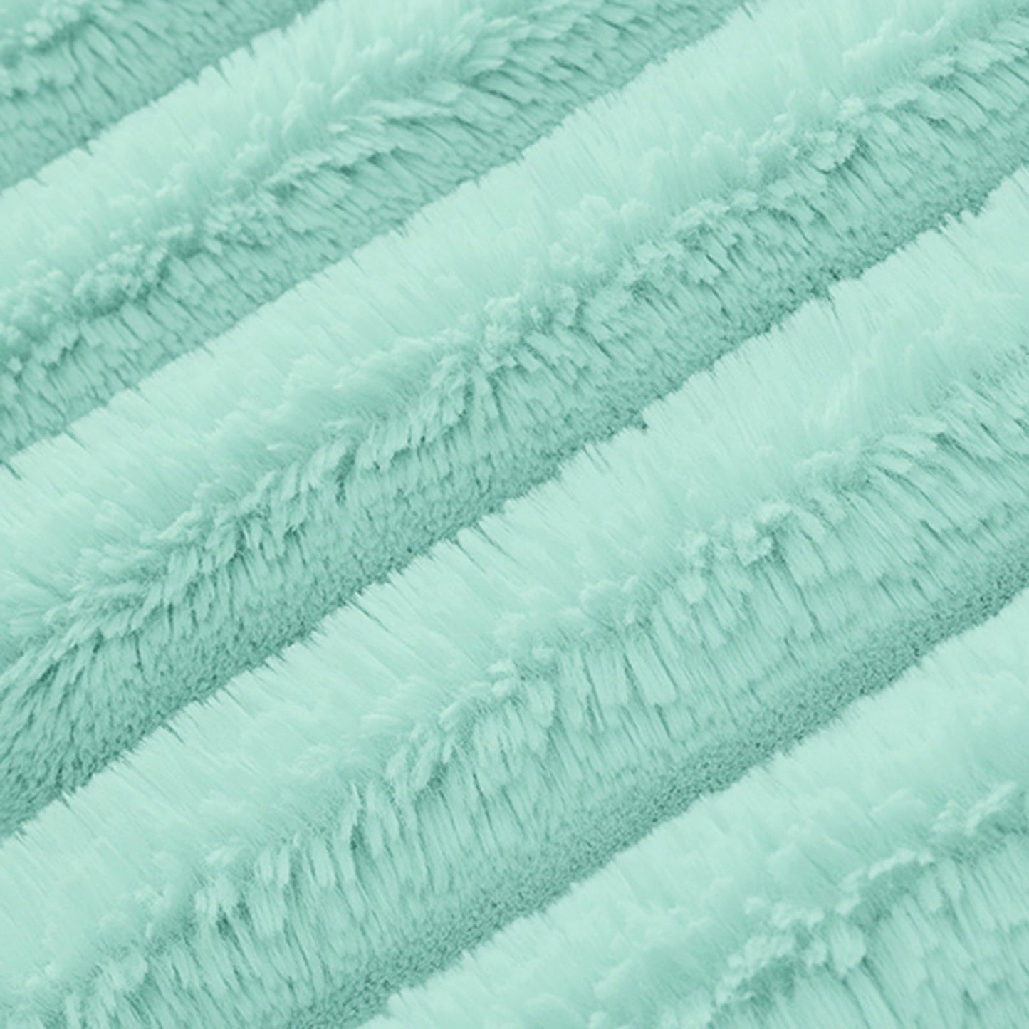 Shannon Cuddle- Luxe Bunny, Aqua Sea 60in: Sold By The 1/2 Yard