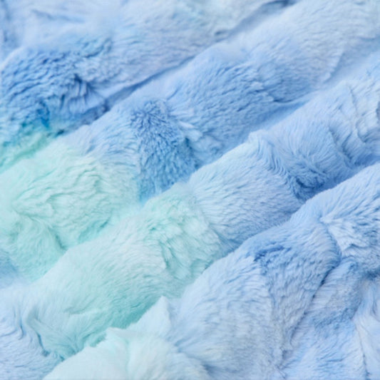 Shannon Cuddle- Luxe Sorbet, Sail Away 60in: Sold By The 1/2 Yard