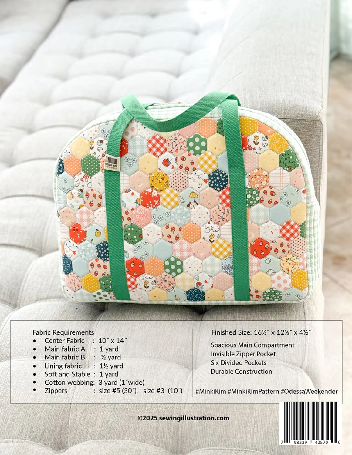 Odessa Weekender Bag Pattern