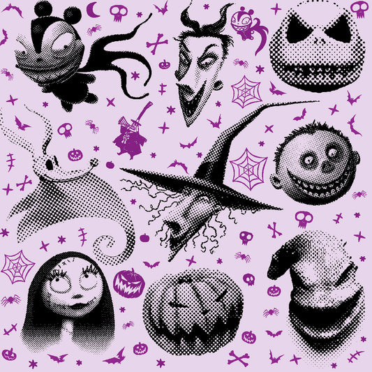 Nightmare Before Christmas- Character Pack: Sold by the 1/2 yard