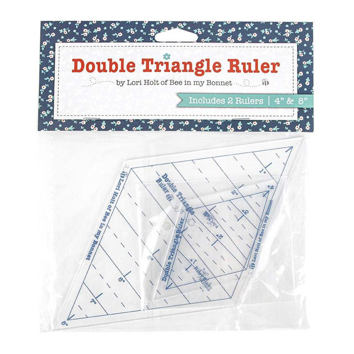 Double Ruler Utd Lori Holt Double Triangle Rulers – Jdawn's Fabrics & More