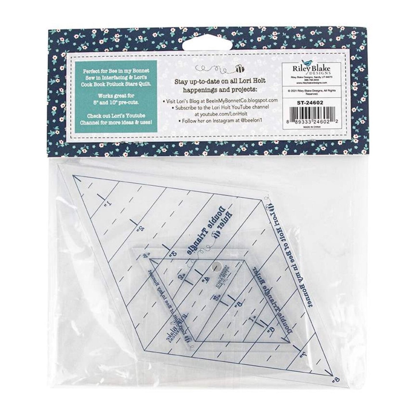 Lori Holt Double Triangle Rulers