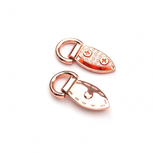 Mini Strap Connectors: Rose Gold, 2pc