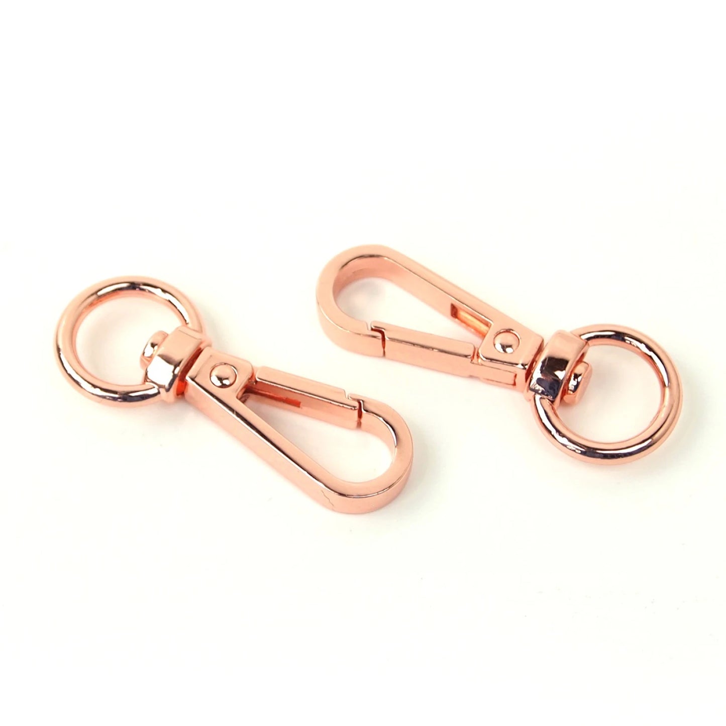 Swivel Hook 1/2" Rose Gold: 2Pcs