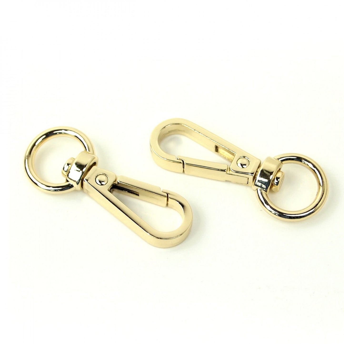 Swivel Hook 1/2" Gold: 2Pcs