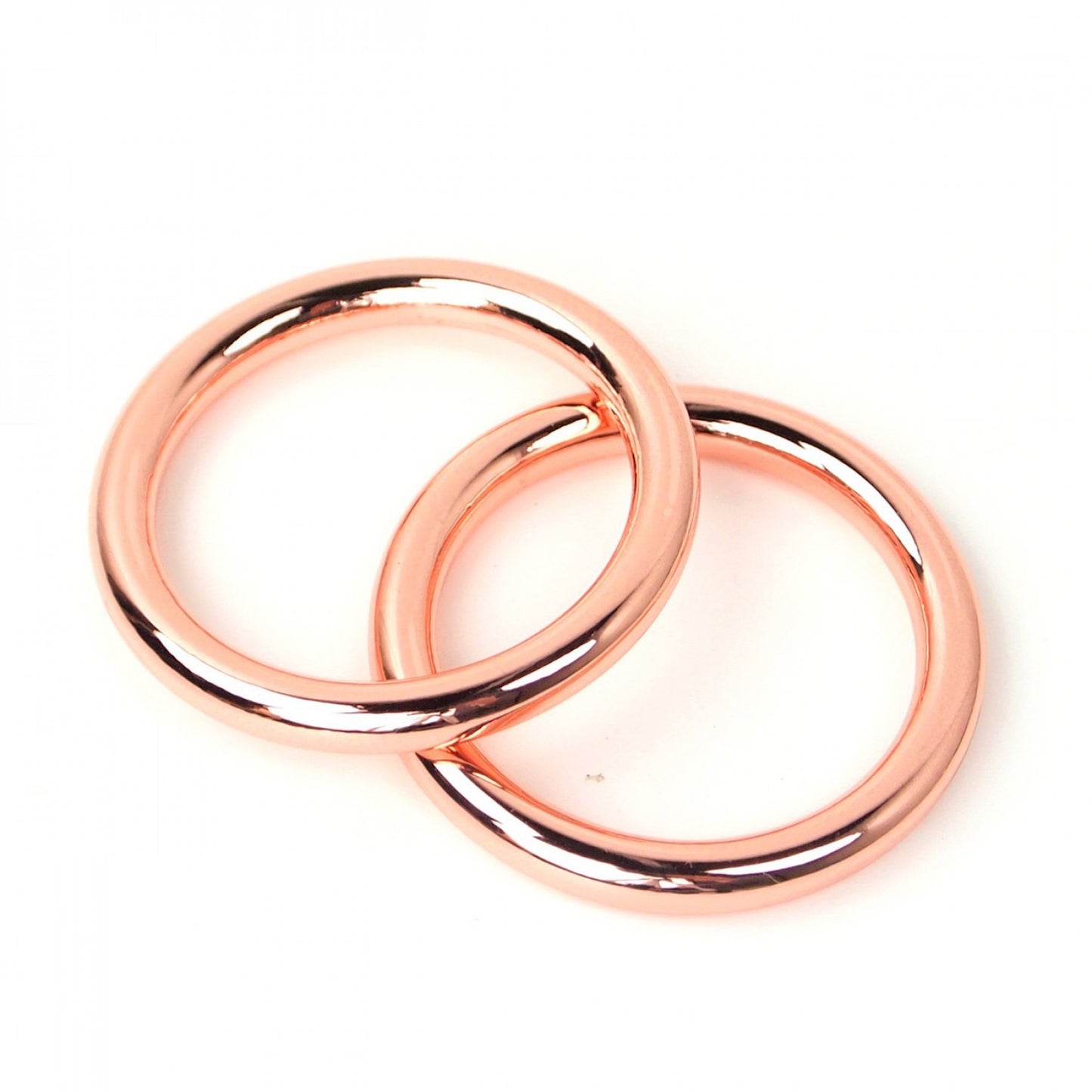 O-Rings 1 1/2": Rose Gold, 4 pack