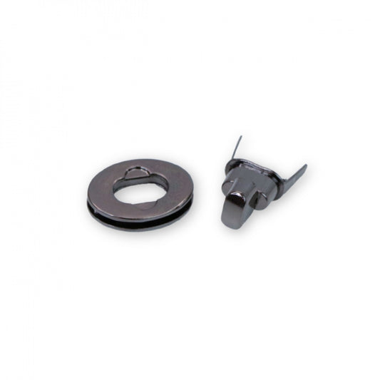 Classic Turn Lock- Gunmetal, 1pc
