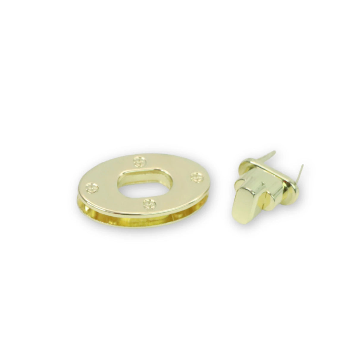 Medium Classic Turn Lock- Gold, 1pc