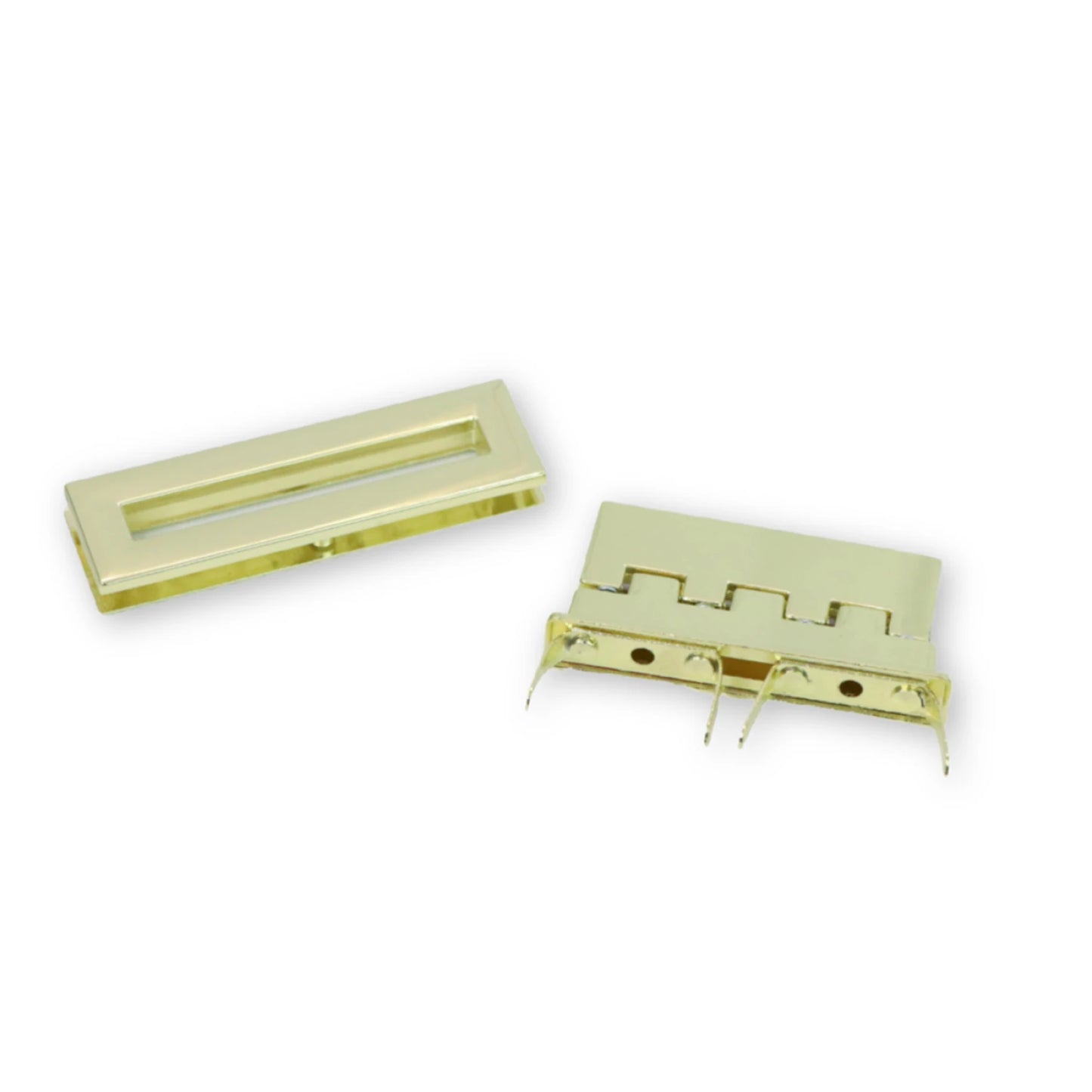 Designer Flip Lock- Gold, 1pc
