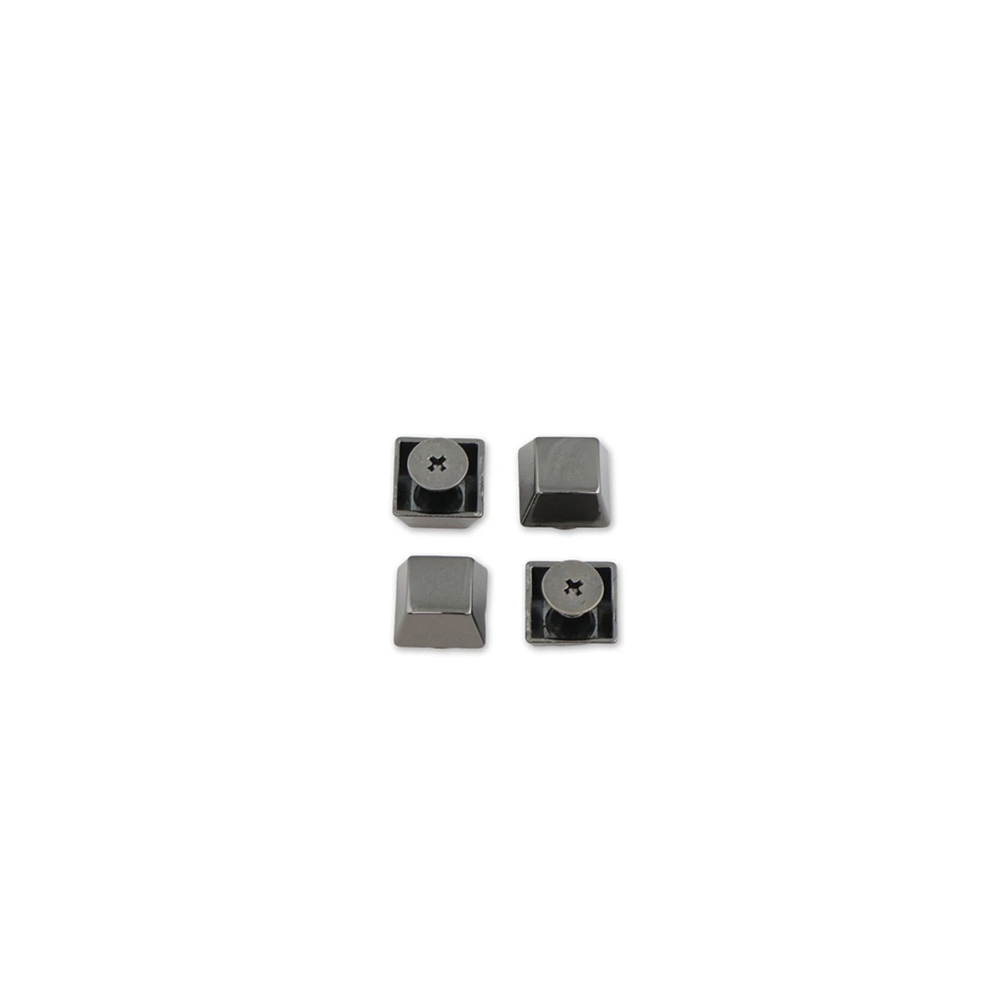 Prism Bag Feet: Gunmetal 4pcs